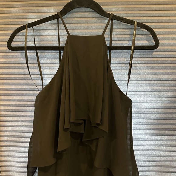 Bill Levkoff Black Chiffon Dress - Picture 4 of 4